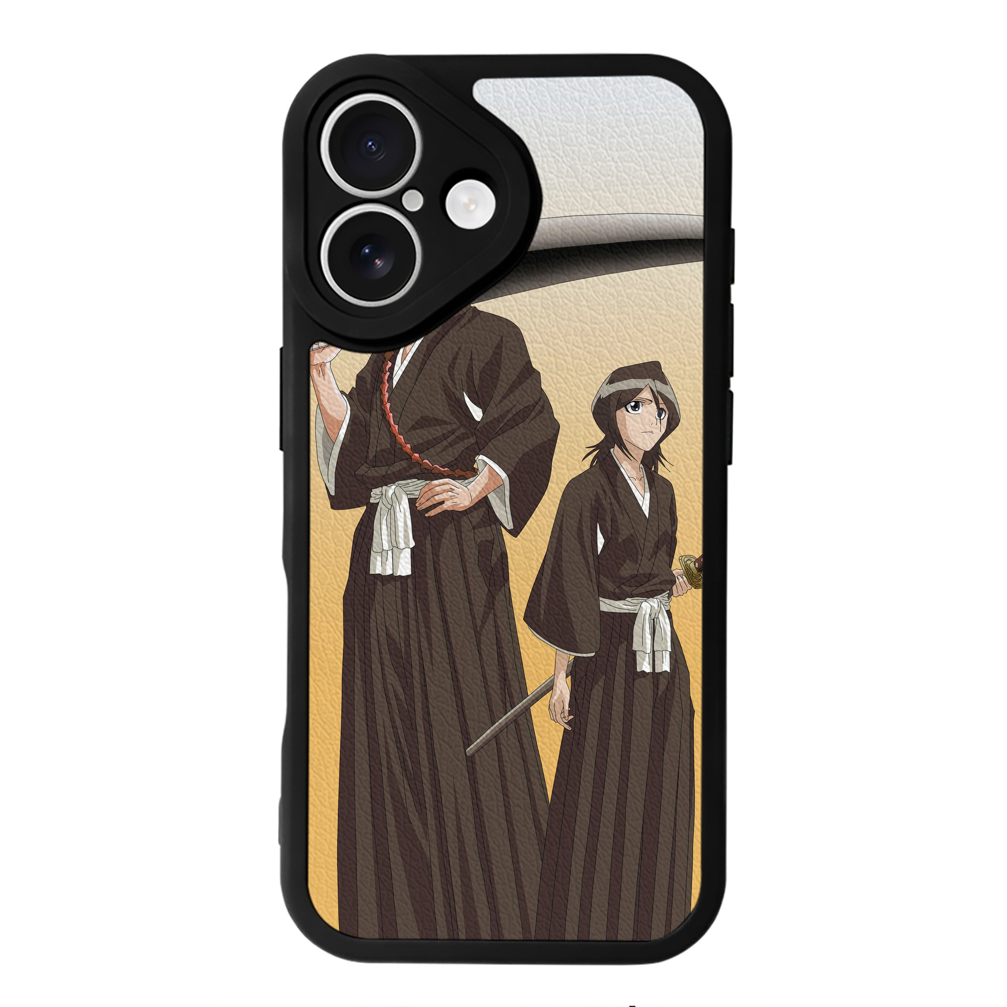 （画像用） ブリーチ BLEACH 【iPhone 16シリーズ対応】シリコンスマホケース（レザー調） 材質：シリコン